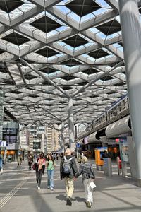 Wybertjes-dak den Haag Centraal